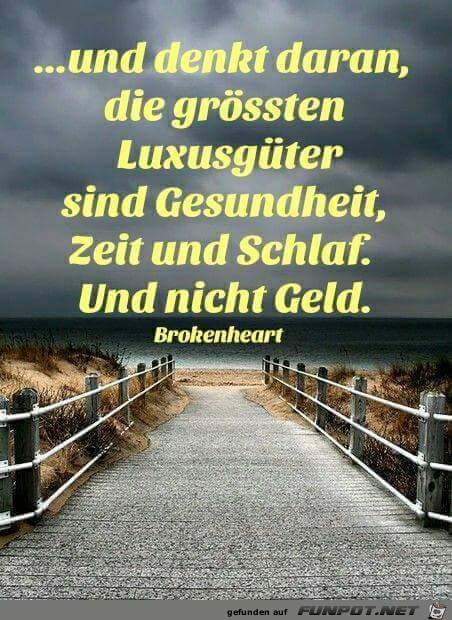 und denke daran und denke daran