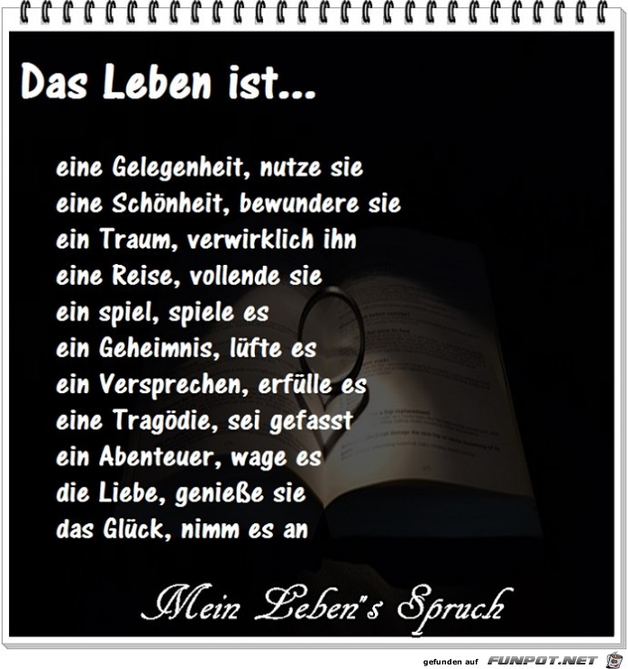 das Leben ist