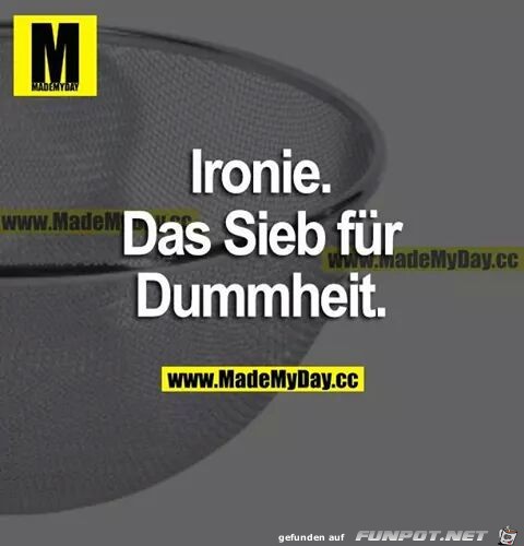 Ironie Ironie