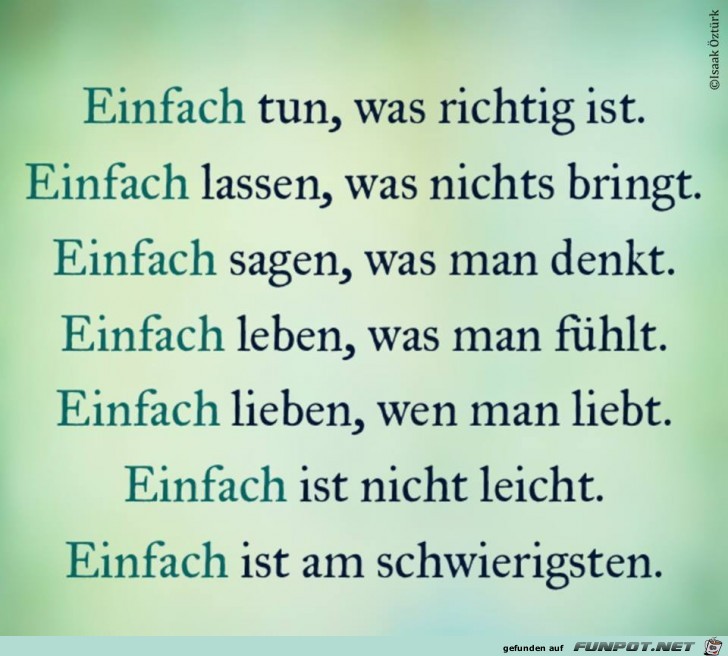 Einfach tun