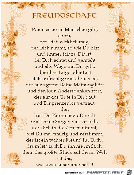 Freundschaft Freundschaft