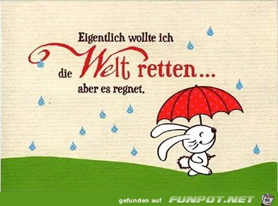 welt retten welt retten