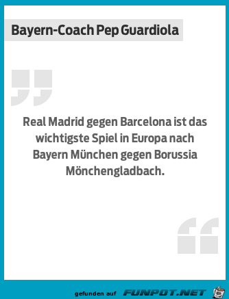 gesagt Guardiola