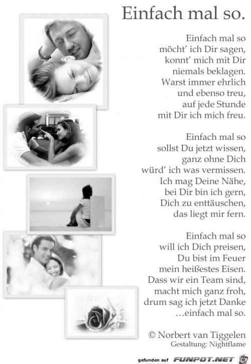 einfach mal so einfach mal so