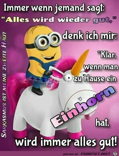 Einhorn zuhause Einhorn zuhause