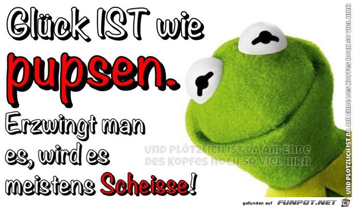 Glueck ist Glueck ist