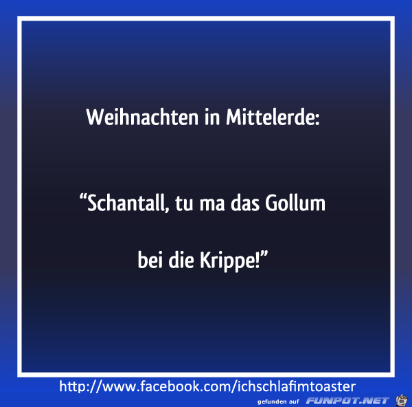 Weihnachten in Mittelerde