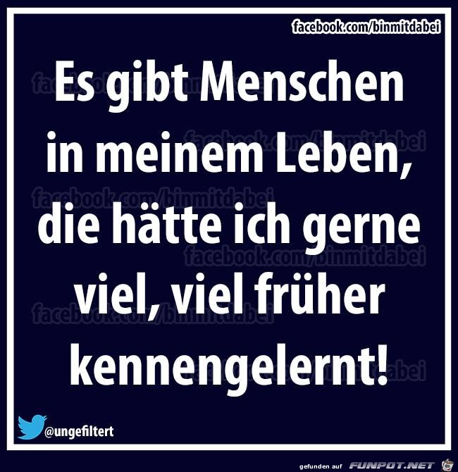 Gerne viel frueher kennen gelernt Gerne viel frueher kennen gelernt