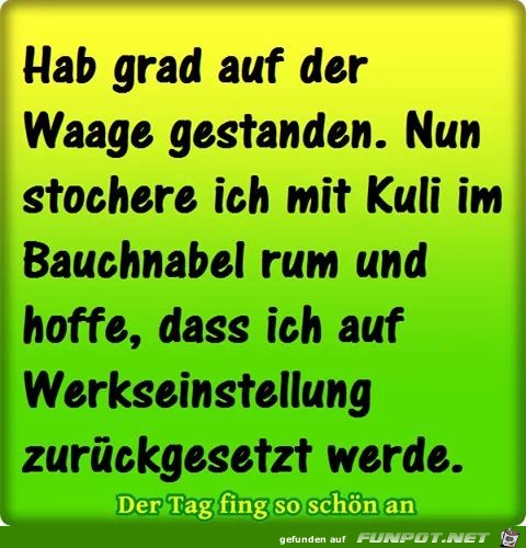 Werkseinstellung Werkseinstellung
