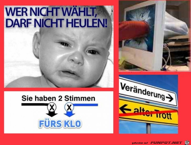 wählen gehen wählen gehen