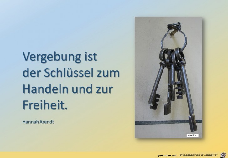 Vergebung ist Vergebung ist