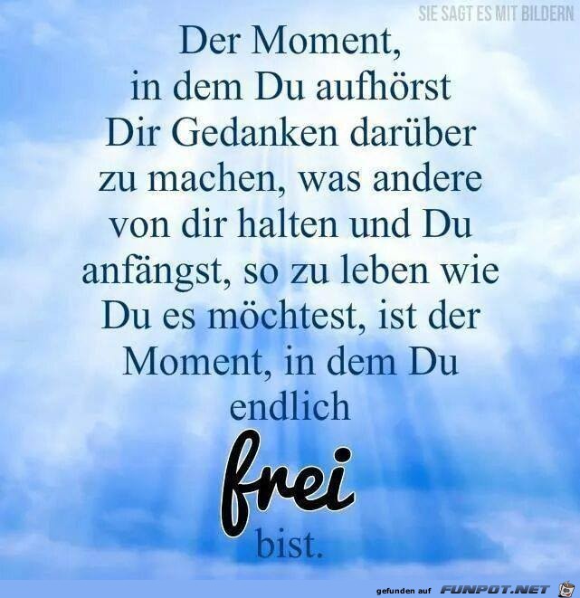 Der Moment