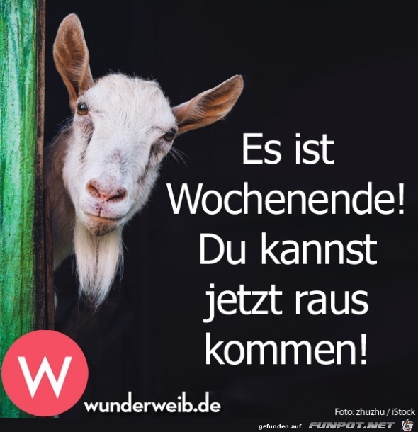 es ist wochenende