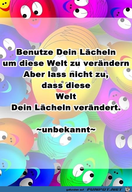 Dein Laecheln