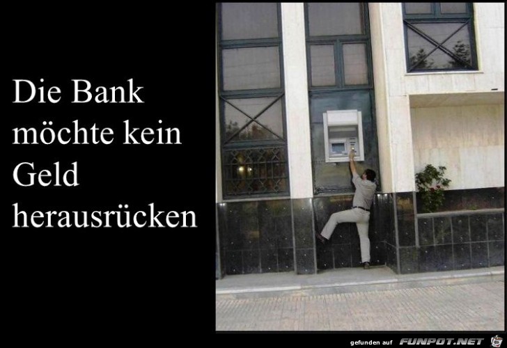 es gibt kein Geld