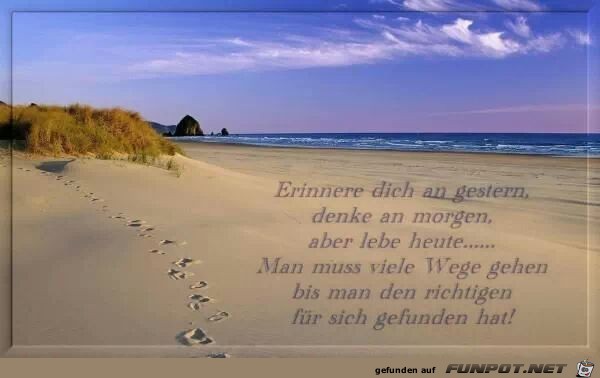 erinnere dich