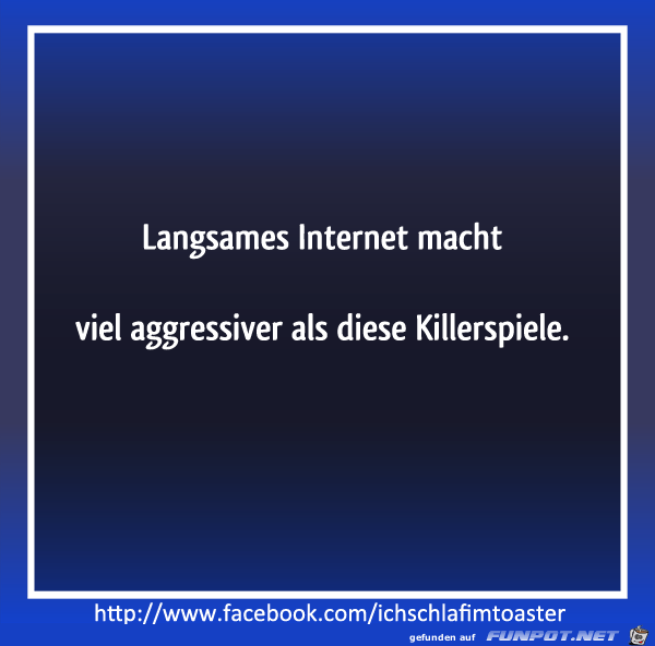Langsames Internet Langsames Internet