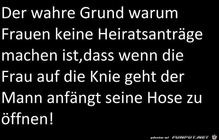 Der wahre Grund