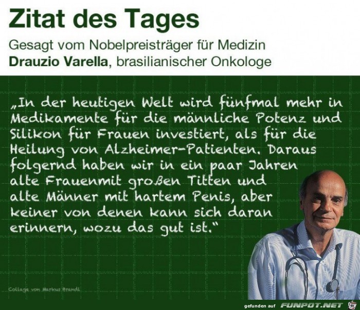 Zitat des Tages Zitat des Tages