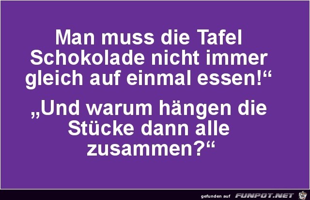 Tafel Schokolade Tafel Schokolade