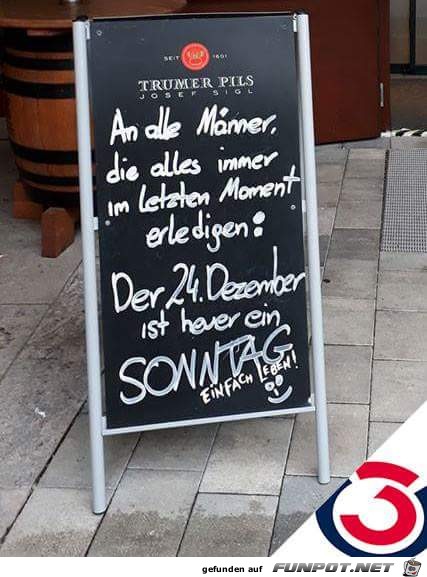 an alle maenner