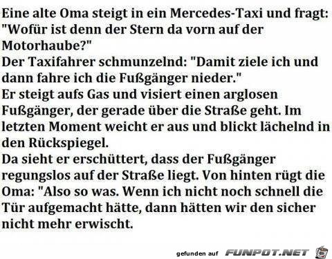 Mercedes-Taxi