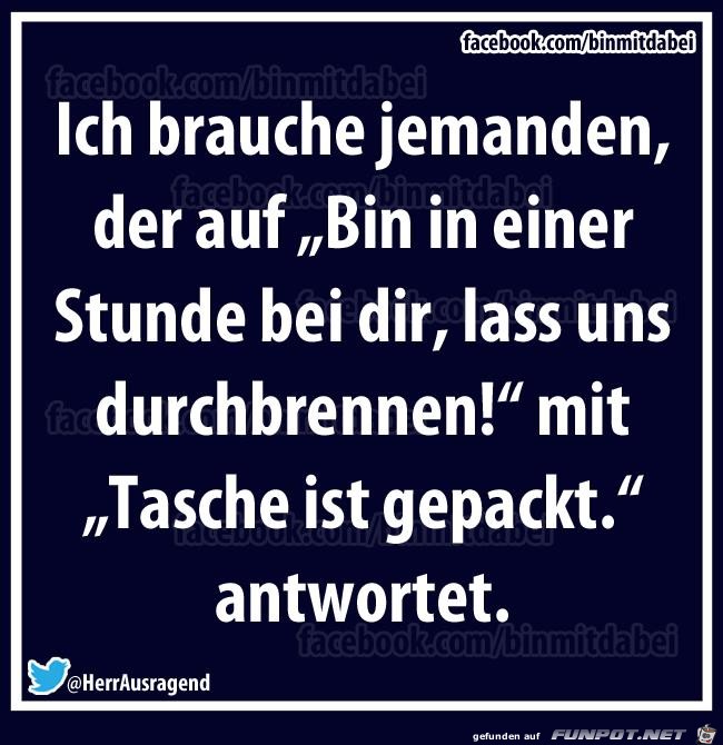 Ich brauche jemand Ich brauche jemand