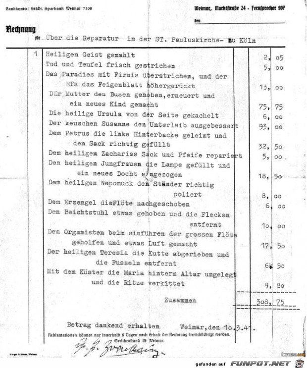 Malerrechnung Malerrechnung