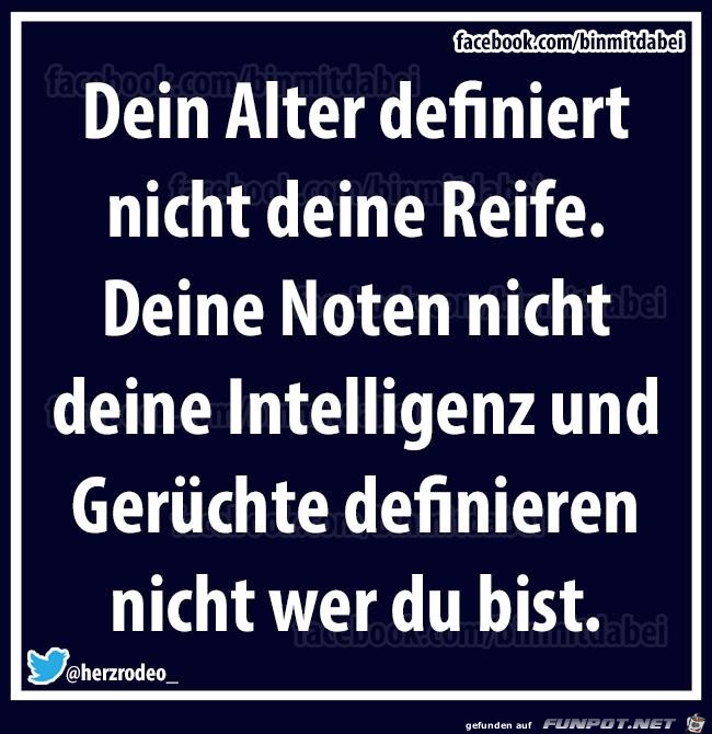 Dein Alter Dein Alter