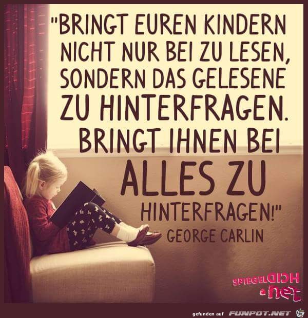 hinterfragen hinterfragen