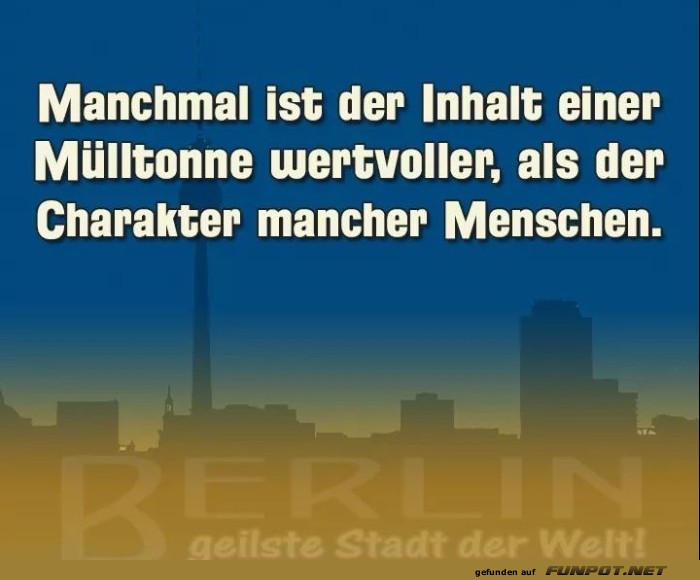 manchmal ist der Inhalt