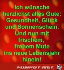 herzlichst alles Gute