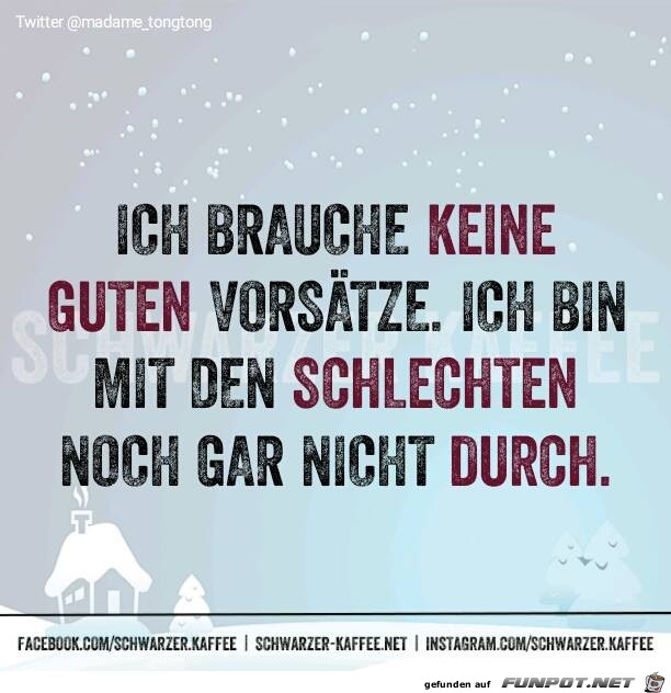 Vorsätze Vorsätze