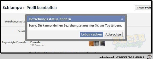 Beziehungsstatus einer Schlampe Beziehungsstatus einer Schlampe