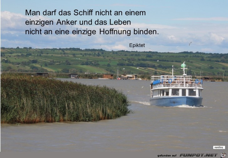 man darf das schiff