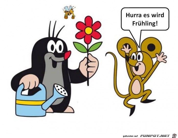 Hurra es wird Fruehling