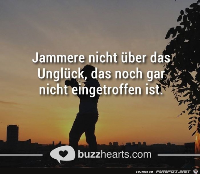 jammere nicht