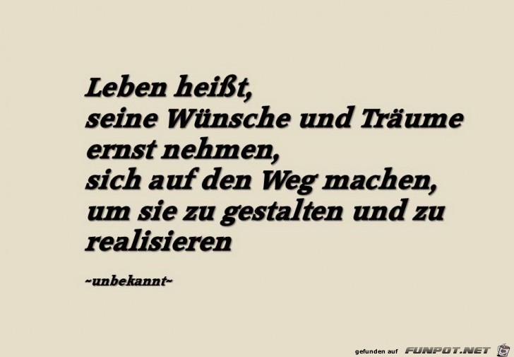 leben heisst leben heisst