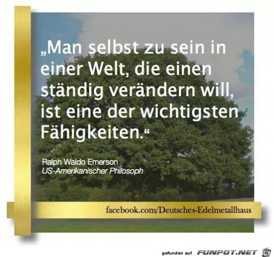 man selbst man selbst