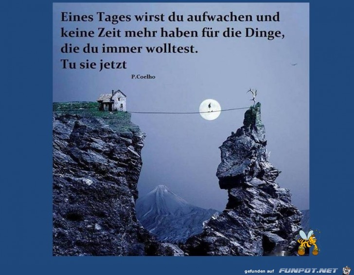 eines Tages