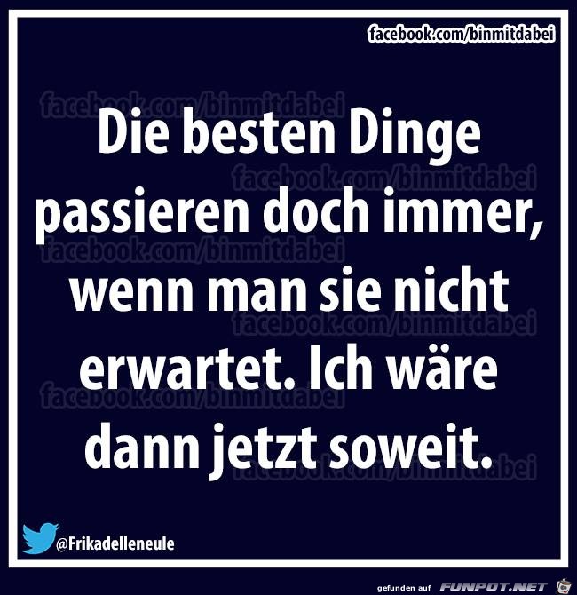 Die besten Dinge