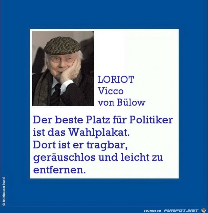 Wahlplakat