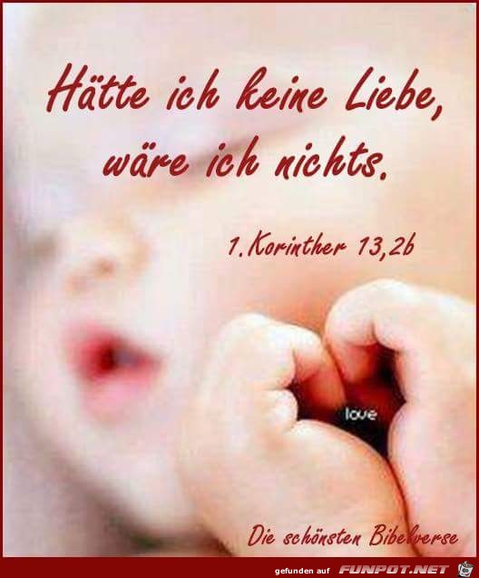 1. Korinther 13. 2b 1. Korinther 13. 2b