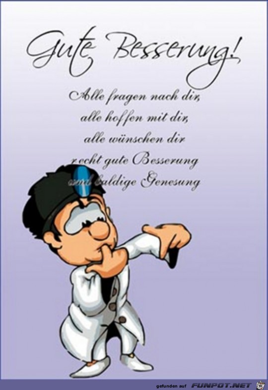 gute besserung gute besserung