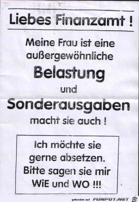 eine außergewöhnliche Belastung eine außergewöhnliche Belastung