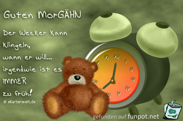 guten morgaeaehn guten morgaeaehn
