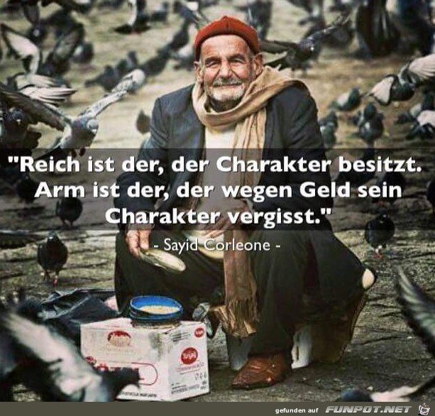 Reich ist der