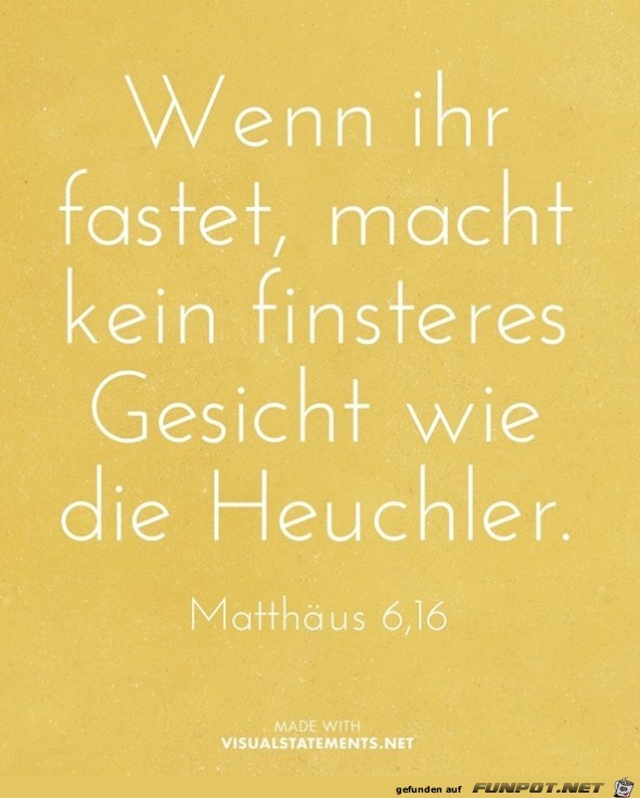 Matthaeus 6 16