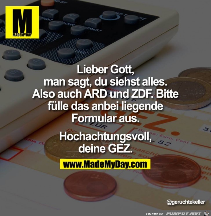 Lieber Gott Lieber Gott