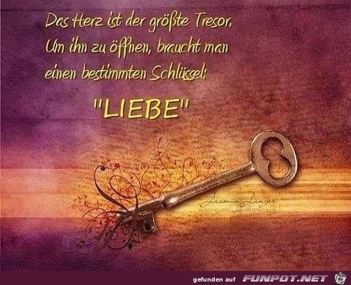 Das Herz ist der groesste Tresor